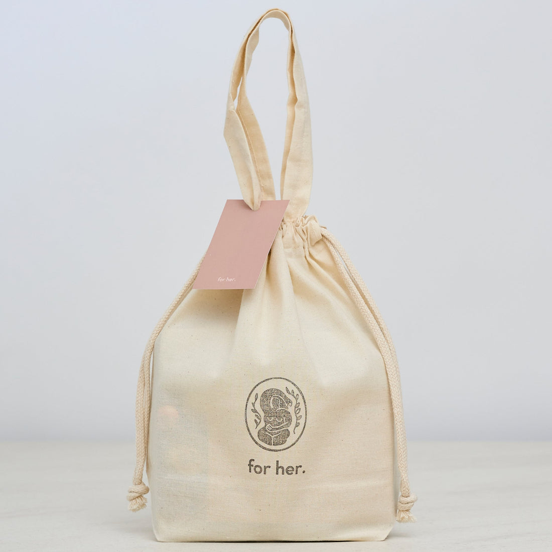 コットンエコ巾着